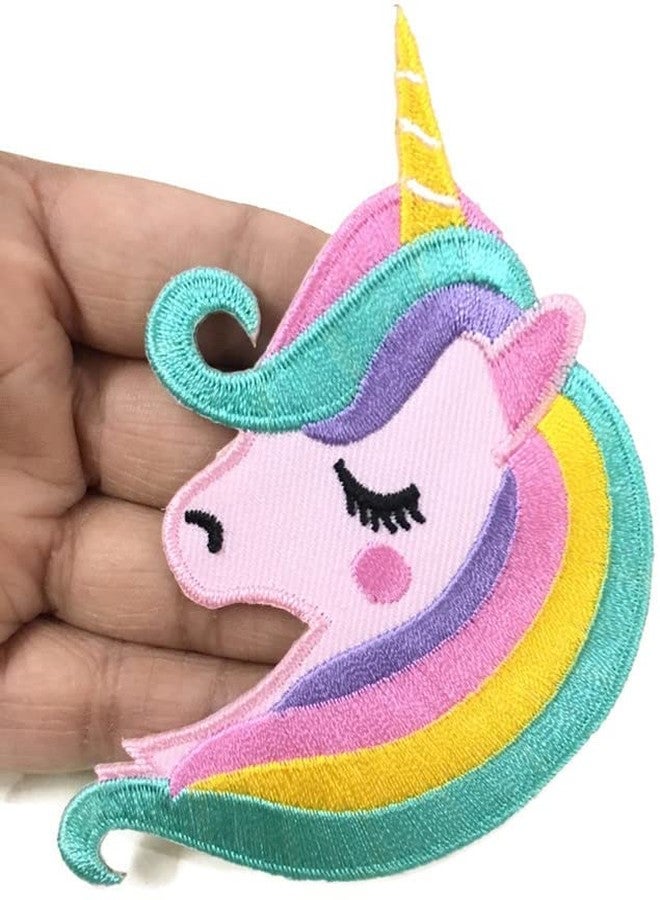 DaSync SYNC Big Unicorn Patches for Clothes Jeans Jackets Patch Biker Badges for Bags Kids Baby Shower Love Animal Dresses Decoration Craft sew stitich on Clothes Paste on Fabric DIY - Image 2